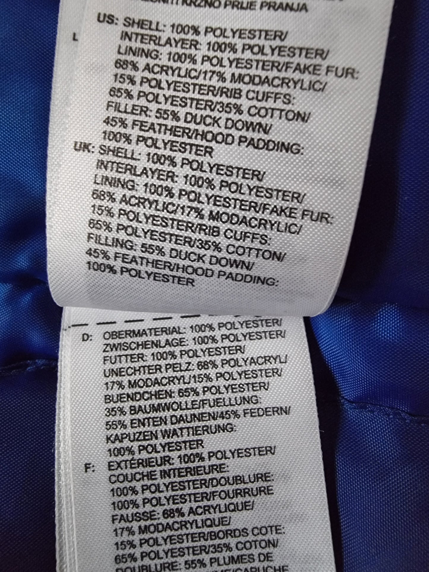 Reebok kurtka męska puchowa S