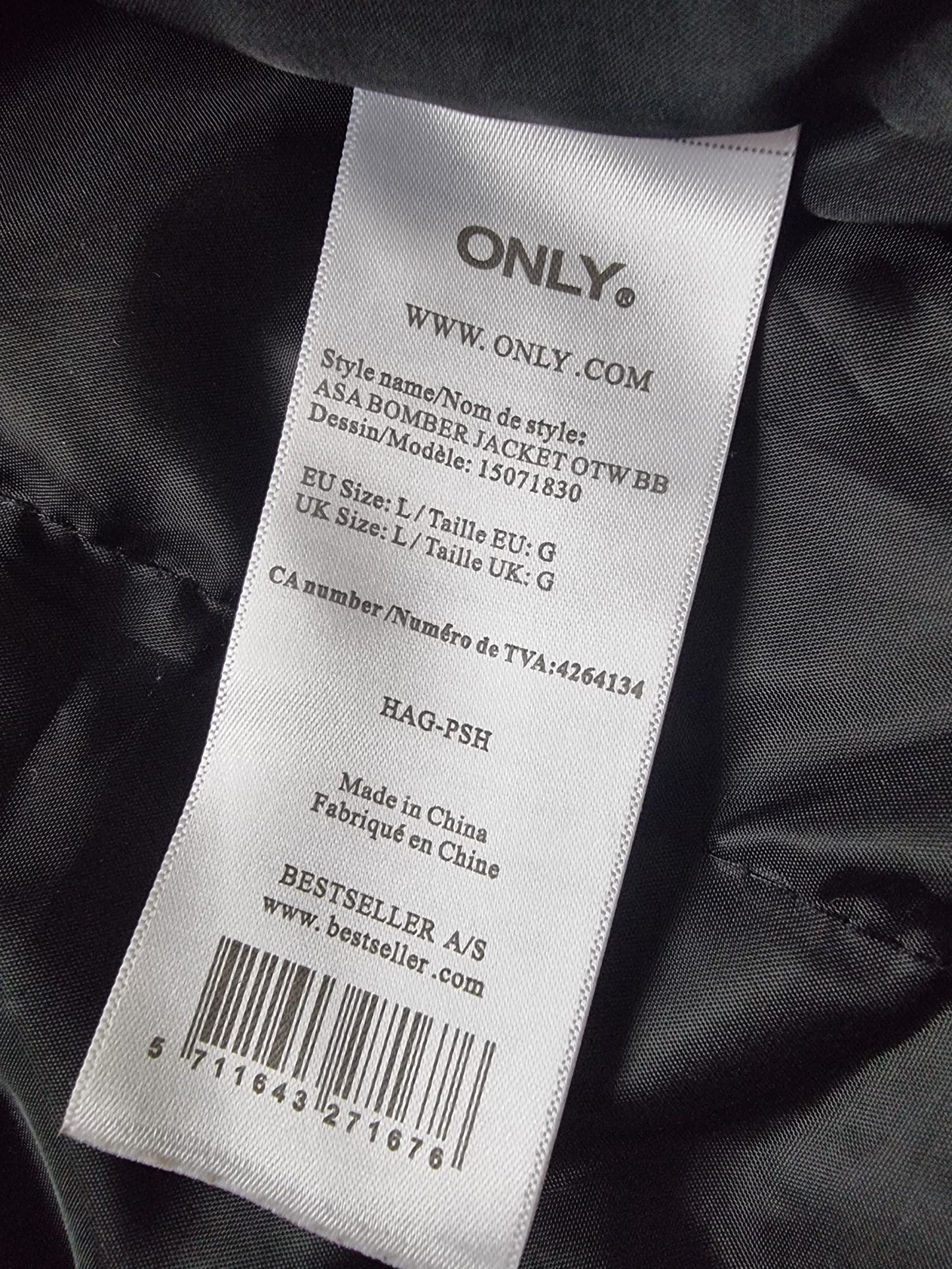 Only Women's Bomber Jacket L