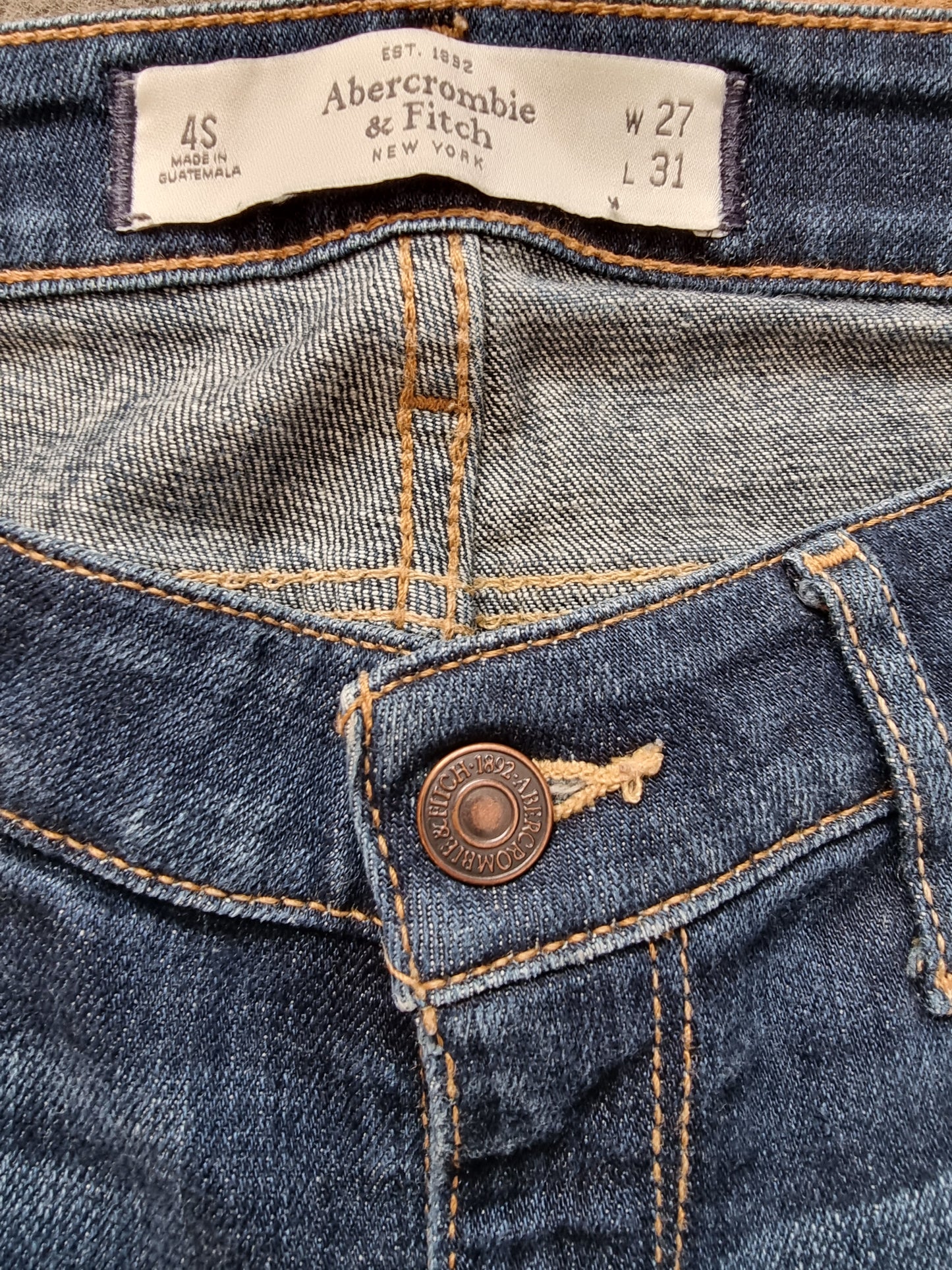 Abercrombie & Fitch jeansy damskie 27/31