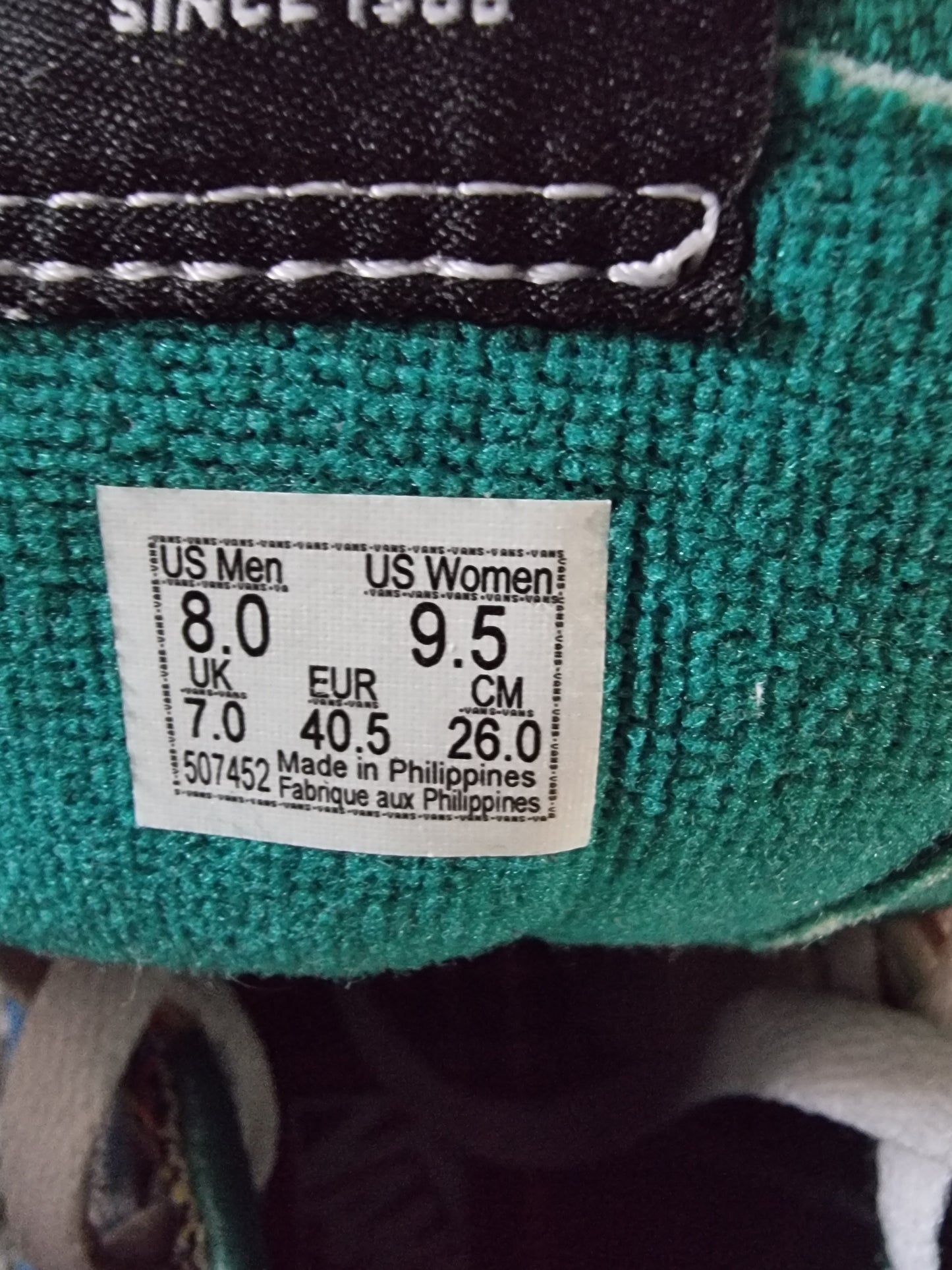 Vans sneakers Sk8-Hi Patchwork unisex 40.5