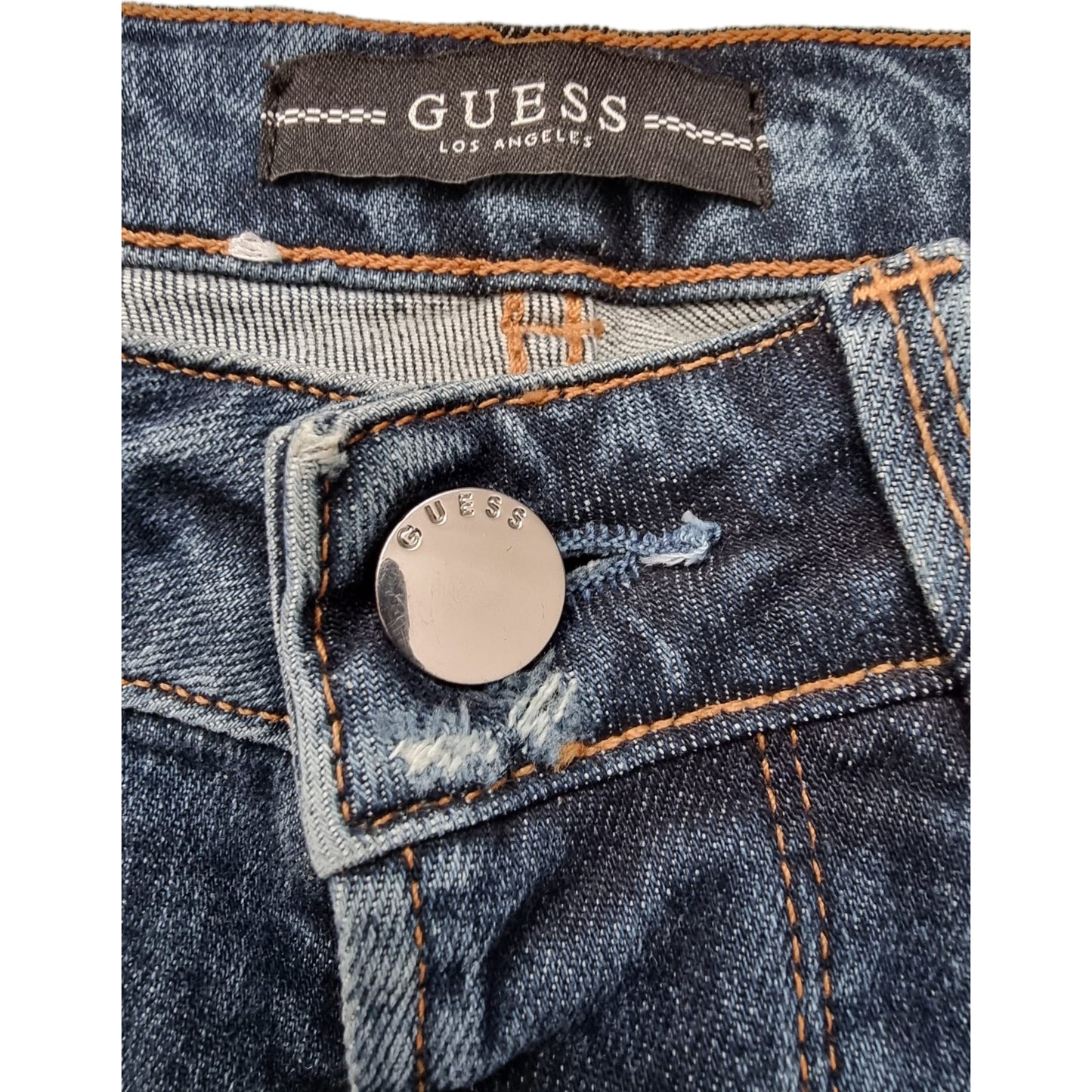 Guess Vanille Relaxed Low jeansy damskie S