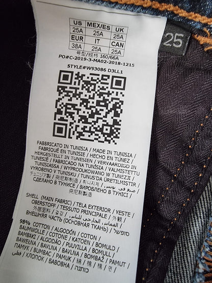 Guess Vanille Relaxed Low jeansy damskie S